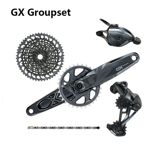 Dérailleurs de vélo SRAM SX NX GX EAGLE 1x12 vitesses 1150T Groupset manette de vitesse dérailleur chaîne pédalier avec Cassette 230614