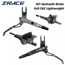 Desviadores de bicicleta ZRACE M1 X2 X4 freno hidráulico de montaña completo CNC ligero MTB disco de presión de aceite conjunto delantero y trasero 230808