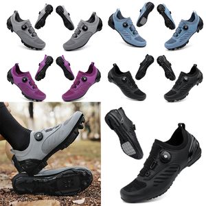 Bike Dirt Designer Sports Men Road Flat Speed Cycling Sneakers Flatss Montain Bicycle Calzado SPD Cadros 36-4 47 SS