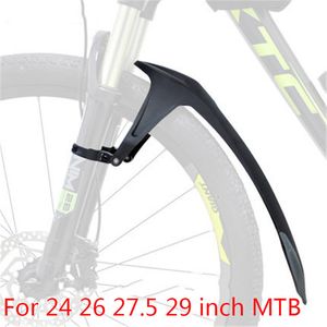 Fiets Spatbord 24 26 27.5 29 inch MTB Spatbord Zacht Rubber TPE Fiets Voor Achtervleugel voor Fiets Spatbord Mountainbike Spatbord Accessoires 230614