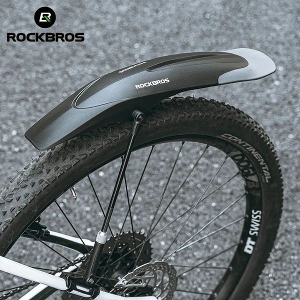 Garde-boue de vélo ROCKBROS Garde-boue de vélo Garde-boue de roue de pneu avant/arrière Garde-boue de cyclisme élargi et renforcé Accessoires de vélo rationalisés 230928