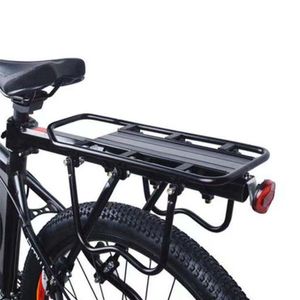 Cadres de vélo Porte-bagages de vélo Porte-vélos arrière pour l'arrière du vélo pour porte-bagages en alliage d'aluminium Support de vélo Cycle Vélo Goutte arrière 230224