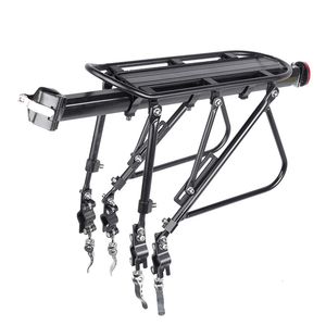 Cadres de vélo Deemount Heavy Duty Vélo Bagages Arrière Cargo Rack Stand 24 29 '' Tronc 100 KGS Charge Fit 4.0 Fat Tire 230601