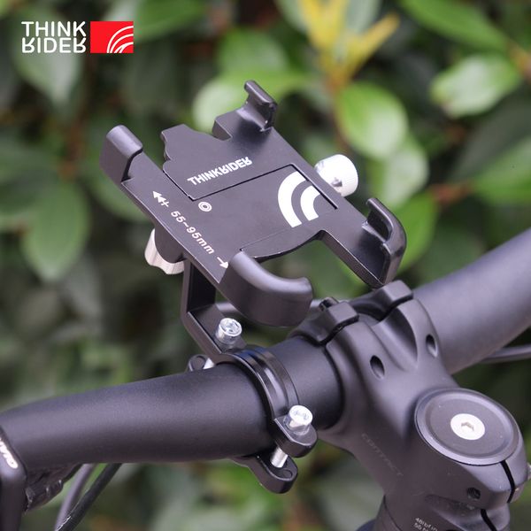 Cadres de vélo ThinkRider VTT support de téléphone support mobile 360 rotatif en aluminium réglable vélo antidérapant vélo Bracke 230504