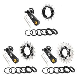 Bike Freewheels Kettingwielen Conversie Kit Vervanging voor 13T 16T 20T Single Speed Cassette Kettingspanner Fietsen Accessoires onderdelen 230621