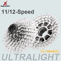 Fiets Freewheels Chainwheels Wuzei SL CNC Road 12 11S Ultralight Freewheel 11 28 32 34 36T Bicycle Cassette Flywheel 12 Speed ​​K7 Gravel 11V Sprocke 230801