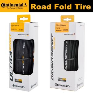 Bike Groupsets 1 Pair Continental Road tire ULTRA SPORT II III GRAND Sport Race 700 23c 25c28C Clincher Foldable Tire 230907