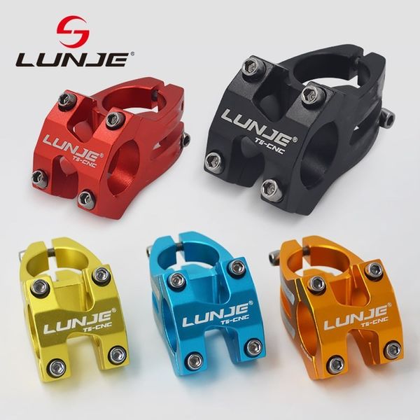 Bike Groupsets 35mm MTB Bike Stem Varillas de manillar corto Riser fijo Bicicleta 25.4mm Stem Mountain para bicicleta de carretera BMX Ciclismo Fixie Gear 230630