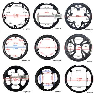 Bike Groupsets 42T 44T T 48T 52T MTB Universal Crank Cover Cap fietsketting Set kettingwielbeschermer 230822