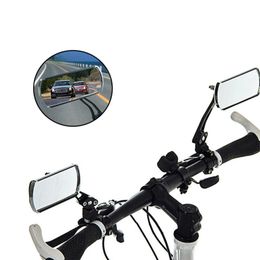 Groupes de vélo Rétroviseur de vélo en aluminium Miroir de vélo réglable pour route montagne vélo pliant VTT rétroviseur arrière accessoires de cyclisme 231127