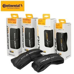 Fiets Groepsets Continental Road Band ULTRA Sport III GRAND Race 700 23C 25C 28C Fiets Clincher Opvouwbare Grind 230607