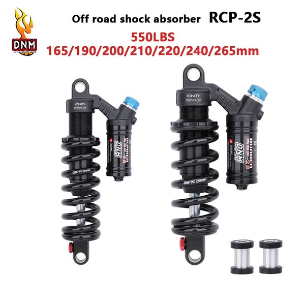 Grupos de bicicleta DNM RCP2S Amortiguador de amortiguadores Montaña Suspensión trasera MTB Downhill DH 190 mm 200m 220 mm 240 mm 550lbs 230815