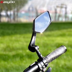 Groupes de vélo EasyDo Vélo Guidon Rétroviseur Vélo Large Gamme Réflecteur de Vue Arrière Réglable Gauche Scooter E 230607