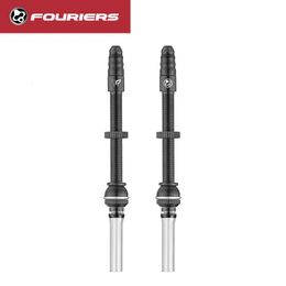Fietsgroepen Fouriers Tubeless Presta voor wegenvloeistof hoog volume convertor dop 40 mm 50 mm 65 mm fietsonderdelen 230814