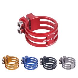 Groupes de vélo GUB Pince de tige de selle de vélo VTT Clip de support de tige de selle en fibre de carbone Utilisation du tube de cadre en fibre de carbone 318mm37mm Anodisé 5 couleurs 550 230325