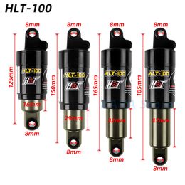 Fietsgroepen HLT100 fiets achter schokdemper Fastace 125150165185mm elektrische scooter MTB -olieveer 230325