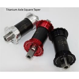 Bike Groupsets Holle Axis Lager Bicycle Bottom Brackets BB68 10m 107mm 110 mm 11m 119 mm BC 137 "24T AL7075 Duurzame 230411