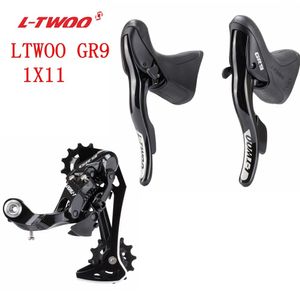 Bike Groupsets LTWOO Gravel Kit GR7 GR9 Bicicleta Shifter and Rear Derailleur 10 11 Speed Disc Brake Single Road 230621