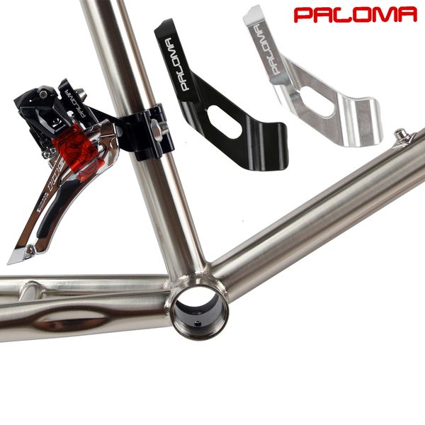 Grupos de bicicletas PALOMA 451 Adaptador de desviador delantero especial Conversión Montaje Base Abrazadera Anillo BMX Ciclismo Parte Asiento Oreja colgante 230612
