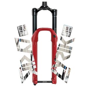 Groupes de vélo Rockshox autocollant de fourche avant vélo décoratif VTT autocollants de fourche avant autocollant de cyclisme étanche accessoires de vélo 231130