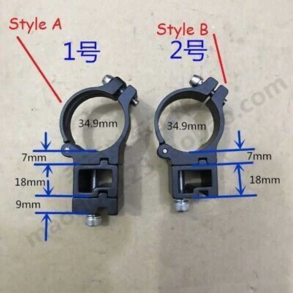 Groupes de vélo Snow ATV Vélo Dérailleurs avant Shim Clamp 34.9mm D type Adaptateur pour Shimano 230621