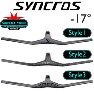 Fiets Groepsets Syncros Aangepaste Koolstofvezel Geïntegreerde MTB Fietsstuur FRASER IC SL 17 en 7 In Drie Stijlen 230614