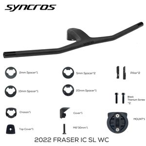 Grupos de bicicletas SYNCROS FRASER IC SL WC para Sparks Frame 740MM 20 Tornillos de manillar MTB de cabina integrada de fibra de carbono completa 231010