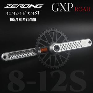 Groupes de vélo Zeroing Road Vélo pliant Pédalier 10 11 12 vitesses GXP Single Plateau 40 42 44 48T avec support inférieur BSA pour gravier 231010