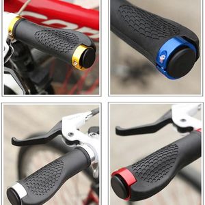 Fietsstuurcomponenten 1 paar MTB Road Cycling Skid-Proil Grips Anti-Skid Rubber Bicycle Mountain Lock On aan