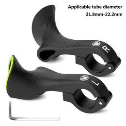 Composants de guidon de vélo Extrémités de barre de vélo Conception ergonomique Guidon Poignée en nylon Poignées d'escence confortables Accessoire de cyclisme 230907 Ot1Xc