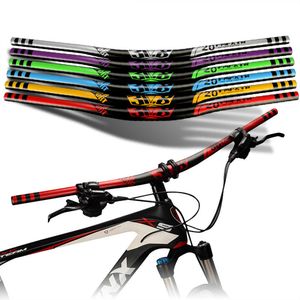 Composants de guidon de vélo Pièces de vélo Guidon en alliage d'aluminium 720 780mm Accessoires de poignée de VTT BMX Mountain Road Cycling Volant de vélo 230619