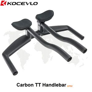 Composants de guidon de vélo Guidon de contre-la-montre en carbone TT Bar Rest Pièces de vélo de triathlon Accessoires de route 230619