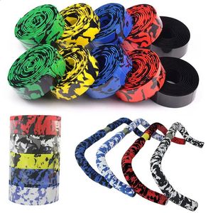 Fietsstuurcomponenten MTB Road Fietsstuurlint Hoge dichtheid Camouflage Fietsen Handvat Riem Bandjes Accessoires guiador fiets 231109