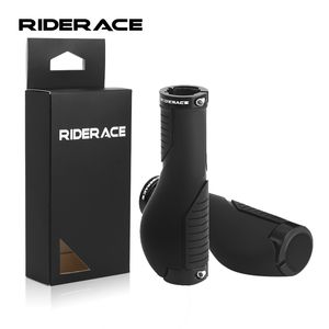 Componentes del manillar de la bicicleta MTB Road Cycling SkidProof Grips Bicicleta Antideslizante Goma Mountain Handle Bar End Lock Accesorios 230619