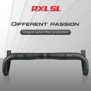 RXL SL Carbon Drop Bar - UD Matte External Routing Racing Handlebar, 31.8mm Clamp, 38/40/42/44cm, 2024