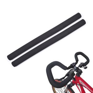 Composants de guidon de vélo Couverture de guidon souple Poignée anti-dérapante de vélo Éponge absorbante en forme de papillon