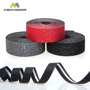 Fietsstuur Componenten Soft Road stuurlint met eindpluggen EVA stuur Fietsaccessoires Pro Racing Fietsen Anti Vibration Wrap 230607