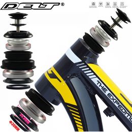 Fiets Headsets Fiets Headset CNC 44 28.6 55 56 39.8 30 MM Tapered 28.6 Rechte Buis Vork Interne Steering lager Pads Accessoires 230621