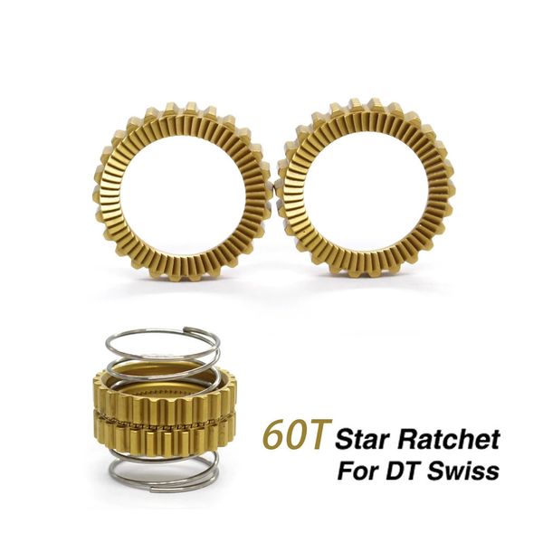 Casques de vélo Kit de service de moyeu de vélo Star Ratchet SL 60T dents pour DT Swiss VTT Gear 231010