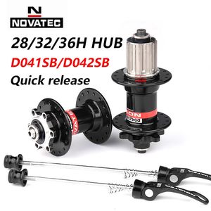 Casques de vélo Novatec Hub D041SB D042SB Mountain Disc Card Brake 28 32 36 trous VTT Route Vélo Roulement 36H Hubs 8 9 10 11 12 Vitesses 231010