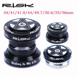 Casques de vélo Risque VTT Casque intégré 1 18 Colonne de direction 34 41 418 44 497 506 55 56mm Mountain Bicycle Press Roulements Fourche 230925