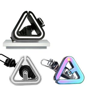 Bike Horns Mtb Creative Bicycle Bell Colorful Bells Triangle Fixed Gear Triangle Louly Copper Clip Anneau Commémoratif Accessoires 230811