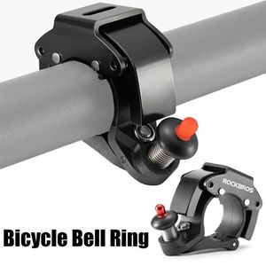 Cornes de vélo en acier inoxydable, anneau de cloche de vélo, vtt, klaxon de cyclisme, son clair pour accessoires de sécurité 230823