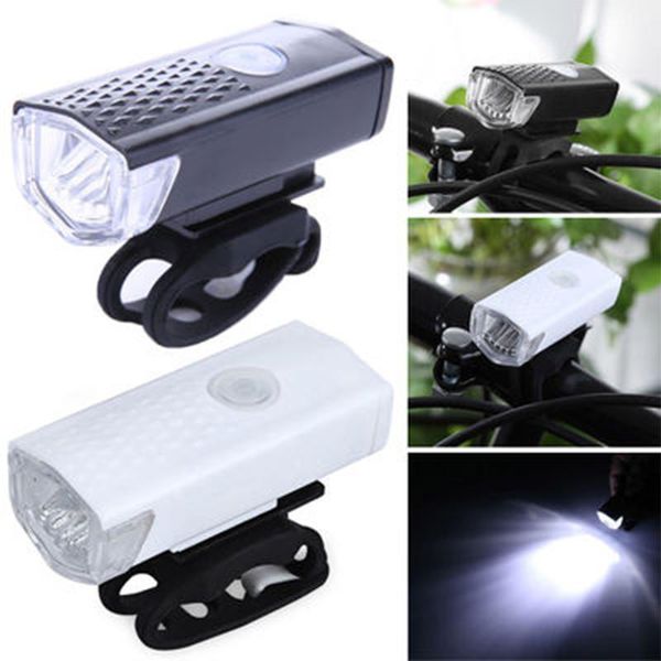 Luces de bicicleta, luz delantera de bicicleta, faro impermeable, lámpara recargable por USB, accesorios de montaña, ciclismo