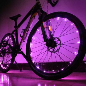 Lumières de vélo, roue de vélo, cadre de montagne, décoration, rayons de nuit, équitation 230830
