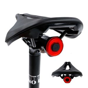 Lumières de vélo BOLER Smart Vélo Arrière Auto StartStop Détection De Frein IPx6 Étanche USB Charge Vélo Queue Feu Arrière LED 221201