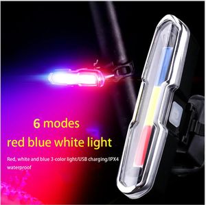 Fietsverlichting Dilwe fietsachterlicht superhelder USB-opladen hoge intensiteit LED-achterlichtaccessoire gebruikt voor fietsen op mountainbikes 231027