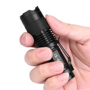 Lumières de vélo lampe IR 850nm 5W Zoom lumière infrarouge torche de chasse Vision nocturne équipement de Camping accessoires en Stock # L4