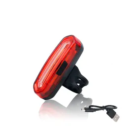 Fietslichten LED COB USB Oplaadbare achtergrond Mountain Riding Safety Rainproof Night Tail Light MTB fietsen waarschuwing achterlamp