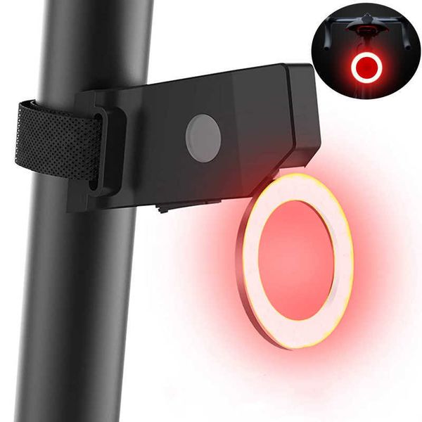 Lumières de vélo modes d'éclairage multiples Light Light USB LED rechargeable LED VILLE FLASH FLASH LATTER LEOTES POUR MONTAGNES POSE SEAT SEAT POST P230427